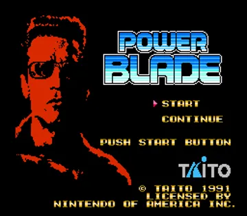 Power Blade (USA) screen shot title